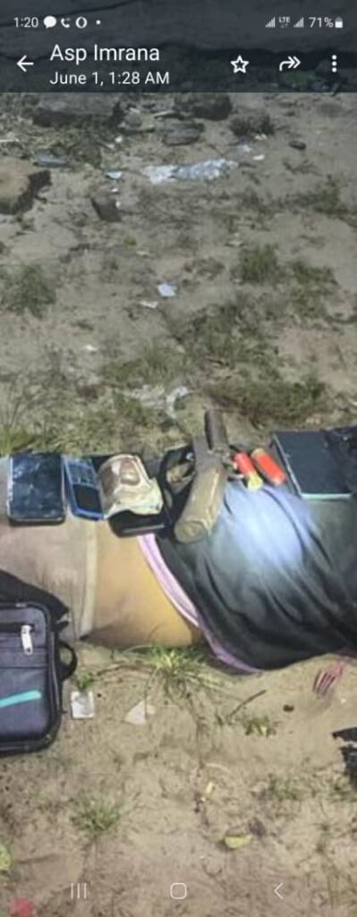 Police mains fleeing robbery suspect to death