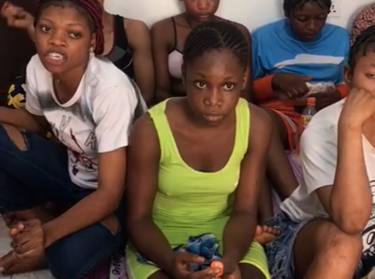 Trafficked Nigerian teenage girls now in custody of embassy