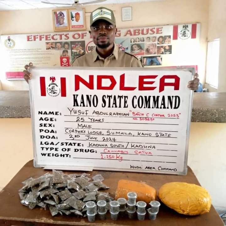 Drug deal: NDLEA nabs monarch, couple, youth corps member