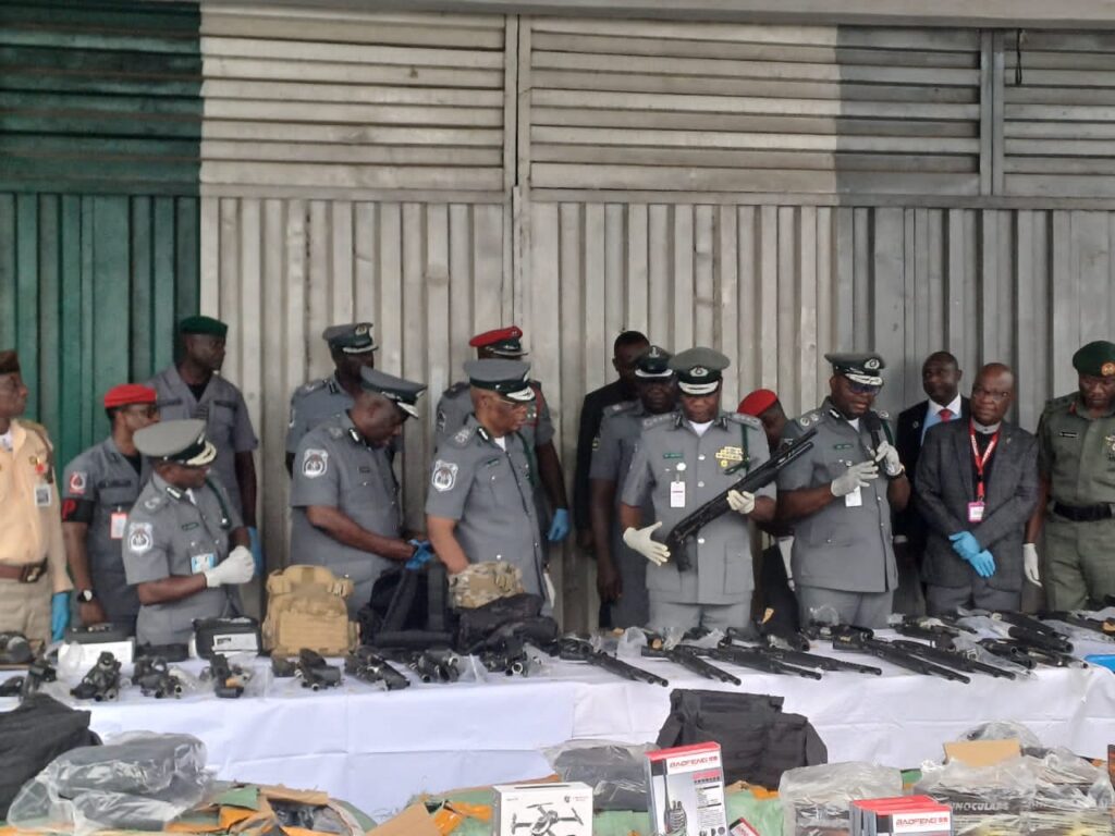 Again, Nigeria Customs Intercepts 55 Rifles, Ammunition From Turkey At Lagos Airport