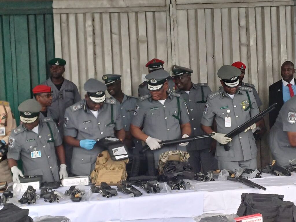 Again, Nigeria Customs Intercepts 55 Rifles, Ammunition From Turkey At Lagos Airport