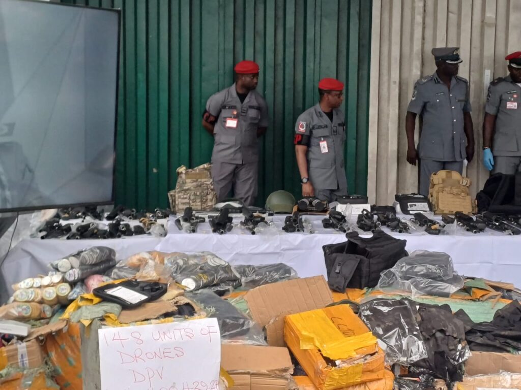 Again, Nigeria Customs Intercepts 55 Rifles, Ammunition From Turkey At Lagos Airport