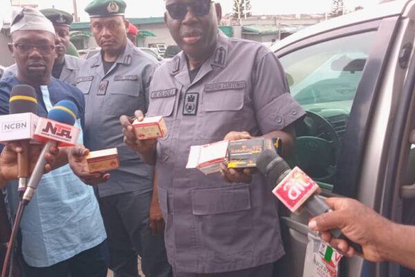 Nigerian Customs Intercepts Donkey Skin, Machetes, Tramadol Worth N8.1bn