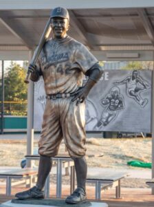Man goes to prison for stealing Jackie Robinson statue