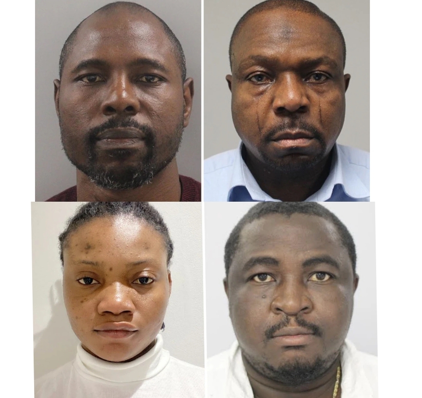 Four Nigerians sentenced for forging over 2,000 marriage certificates