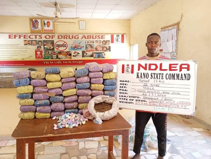 NDLEA arrests auto parts dealer over heroin, loud shipments