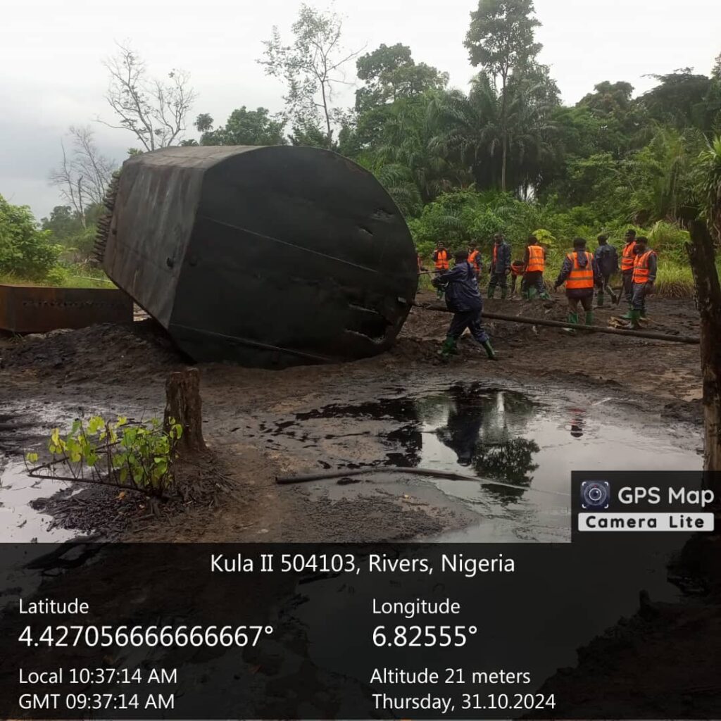 Nigerian Army Intensifies Clampdown, Recovers Stolen Oil