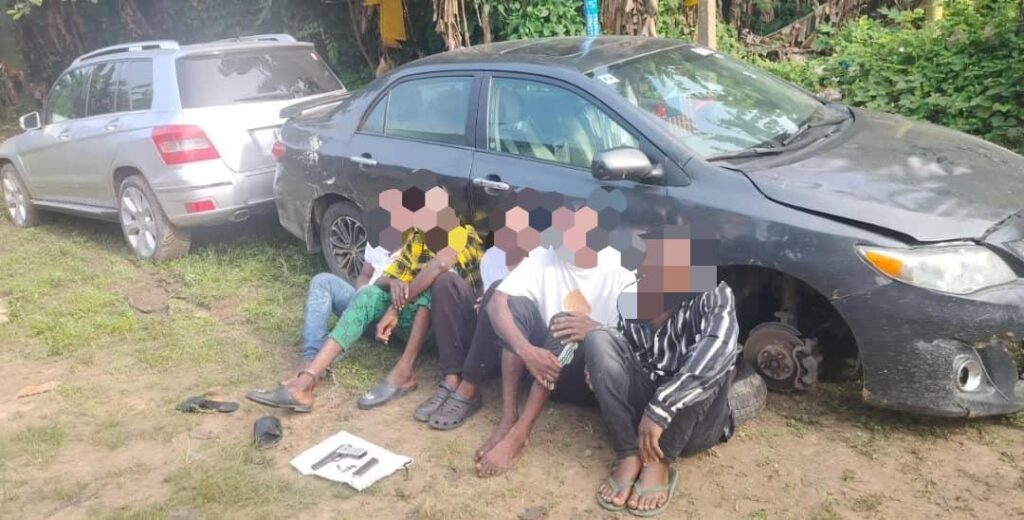 Delta Police Foil Kidnapping Ring, Recover Weapons