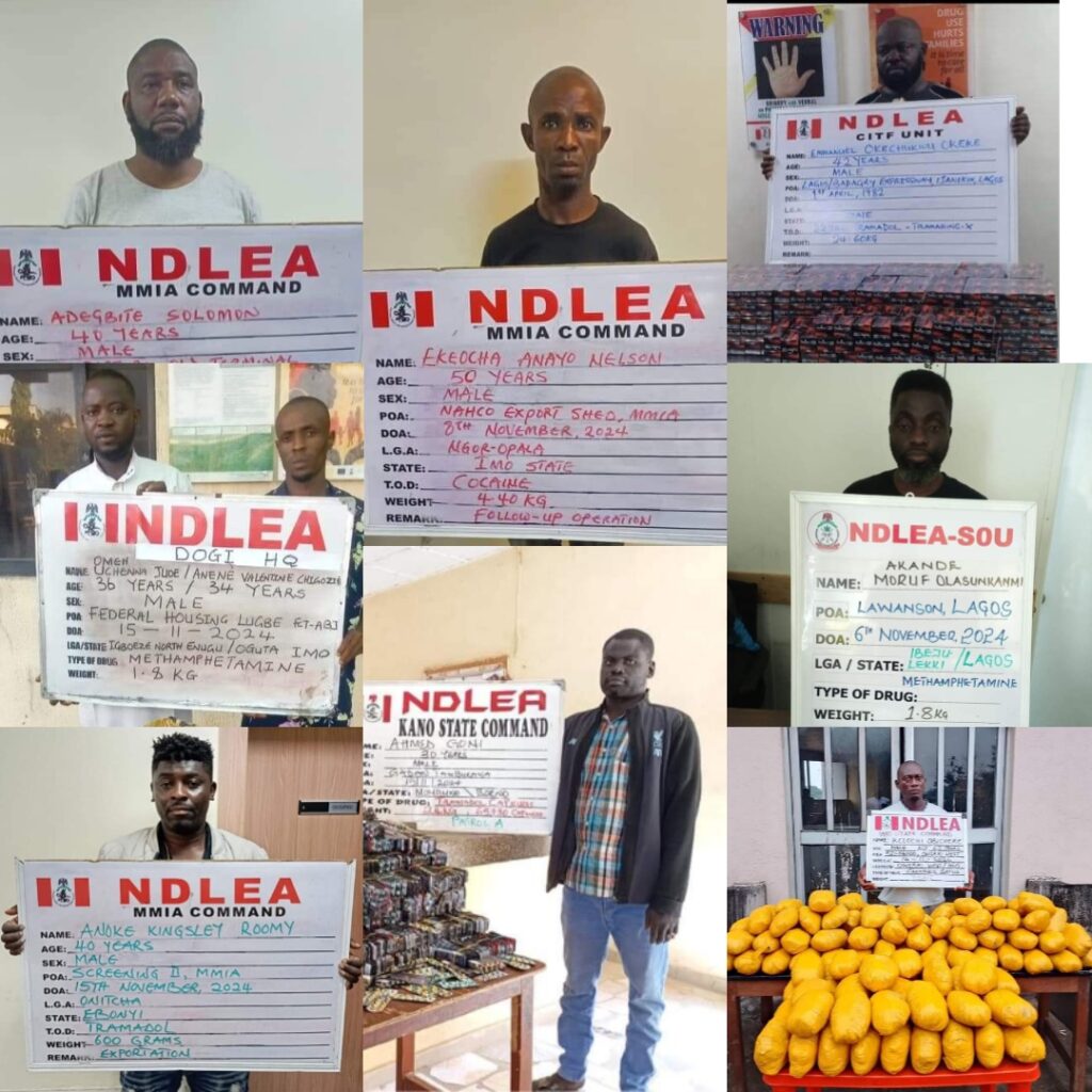 NDLEA Foils Global Drug Smuggling Syndicates