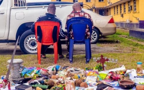 Two self-acclaimed pastors arrested with fetish items in Rivers