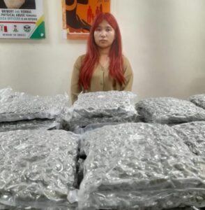 Pretty Thai lady arrested at Lagos airport with boxes of illicit drug consignments