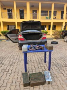 Delta Police Intercept Arms, Arrest Two Gun Runner