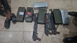 Delta Police Intercept Arms, Arrest Two Gun Runner