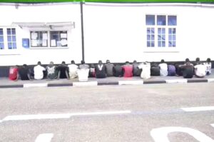 Navy Ship Beecroft Nabs 27 Suspected Drug Dealers in Lagos (+PHOTOS)