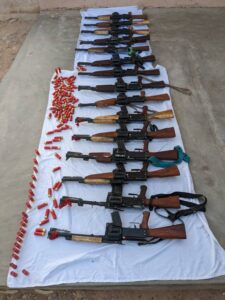 Police Neutralise Kidnappers, Recover Rifles, Ammunition