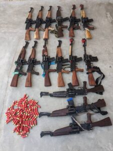 Police Neutralise Kidnappers, Recover Rifles, Ammunition