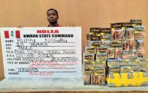 NDLEA Foils Iran-Bound Cocaine Smuggling, Nabs UK Ex-Convict