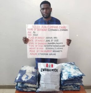 Ex-Int’l Footballer, Grandma, Bar Attendant Nabbed in Drug Raids