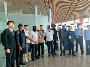 Police Repatriate Wanted Chinese Gang Leader From Nigeria