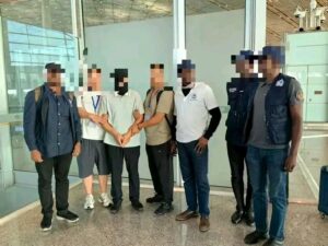 Police Repatriate Wanted Chinese Gang Leader From Nigeria