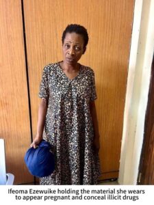 NDLEA Arrests Widow Using Fake Pregnancy to Traffic Cocaine