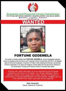 EFCC Declares Man Wanted For Money Laundering