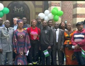 Nigerian Customs Officer Completes Epic 35-Day Bike Ride To Belgium