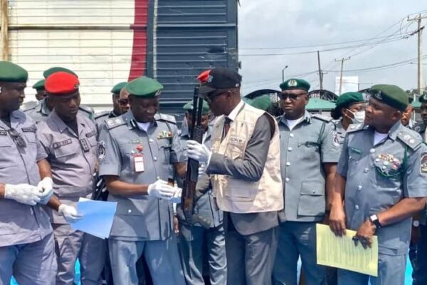 Nigeria Customs Seizes 15 Rifles, 4,841 Rounds Of Ammunition, Drones