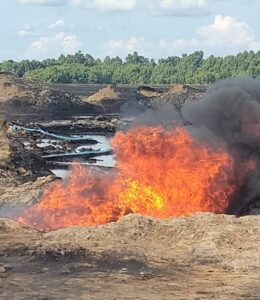 Navy shuts six illegal refineries in Delta