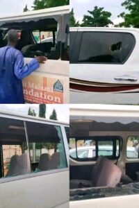 Former Justice Minister Abubakar Malami Narrowly Escapes Death In Kebbi (+PHOTOS)