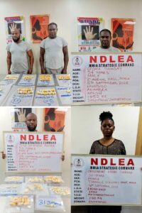 Two Brazil Returnees Excrete 116 Wraps Of Heroin, Cocaine At Lagos Airport