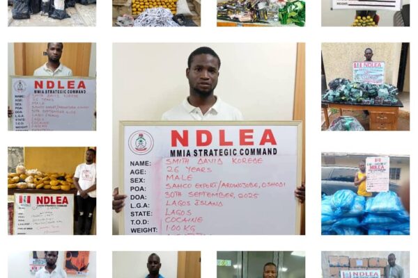 NDLEA Smashes Two Major Cocaine Cartels, Arrests Drug Kingpin, 25 Others Nationwide
