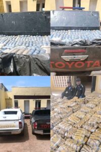 Troops Arrest Two Fake Police Officers, Intercept Vehicles Laden With Cannabis In Taraba