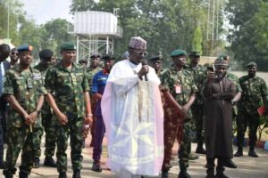 Minister of State Defence Visits Operation Fansar Yamma Headquarters