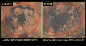 ‎NAF Precision Strikes Destroy Terrorists Enclave In Sambisa
