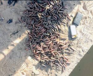 Troops Uncover Massive Cache Of Heavy Ammunition In Maiduguri