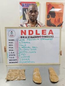 Cocaine in Shoes: NDLEA Busts Brazil Returnee, Uncovers Massive Drug Hauls Nationwide