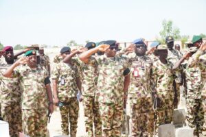 Theatre Commander Hails Fallen Heroes At Maiduguri Burial, Pledges Legacy Will Endure