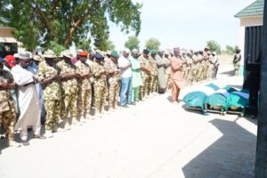 Theatre Commander Hails Fallen Heroes At Maiduguri Burial, Pledges Legacy Will Endure