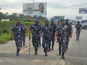 Easter 2026: Delta Police Command Deploys En Masse As CP Oyenisi Takes To Highways For Visibility Patrol