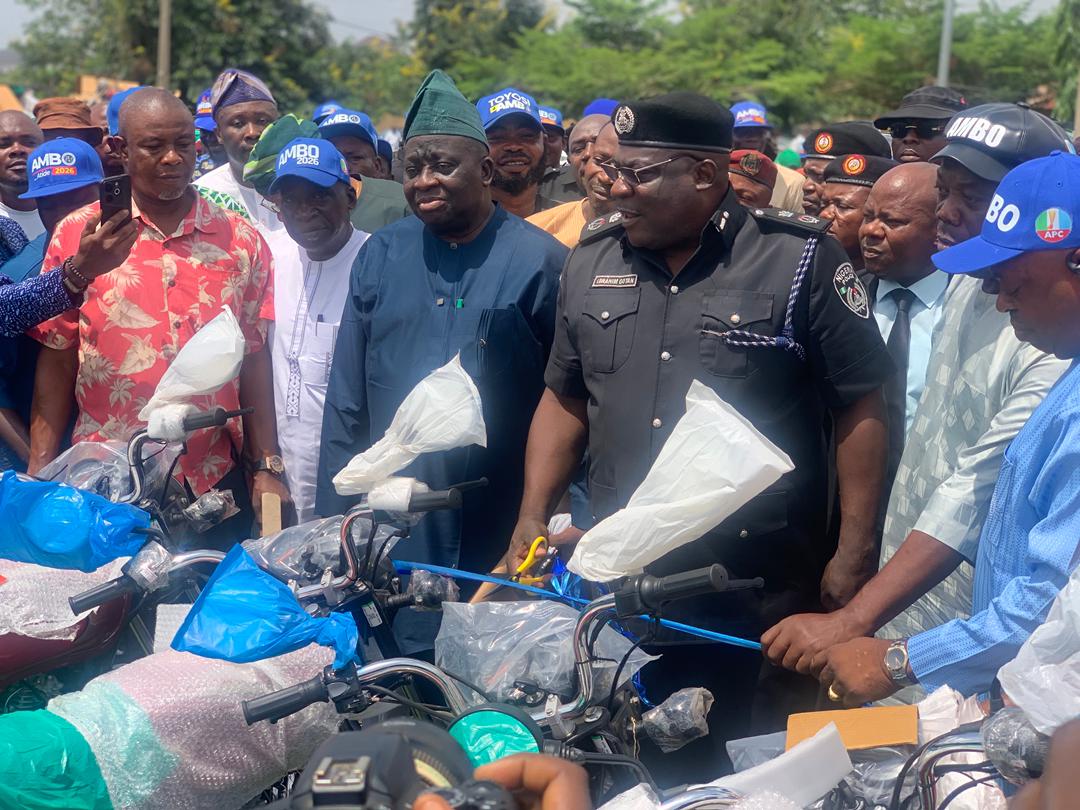 Osun ALGON Donates 300 Motorcycles To Boost Security In Rural Areas