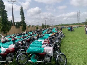Osun ALGON Donates 300 Motorcycles To Boost Security In Rural Areas
