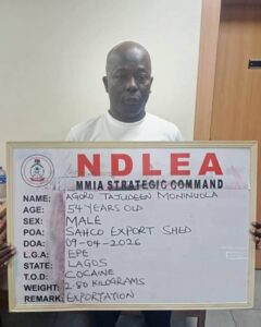 NDLEA Intercepts Cocaine Hidden In Food Flasks Bound For UK, Arrests Fashion Designer