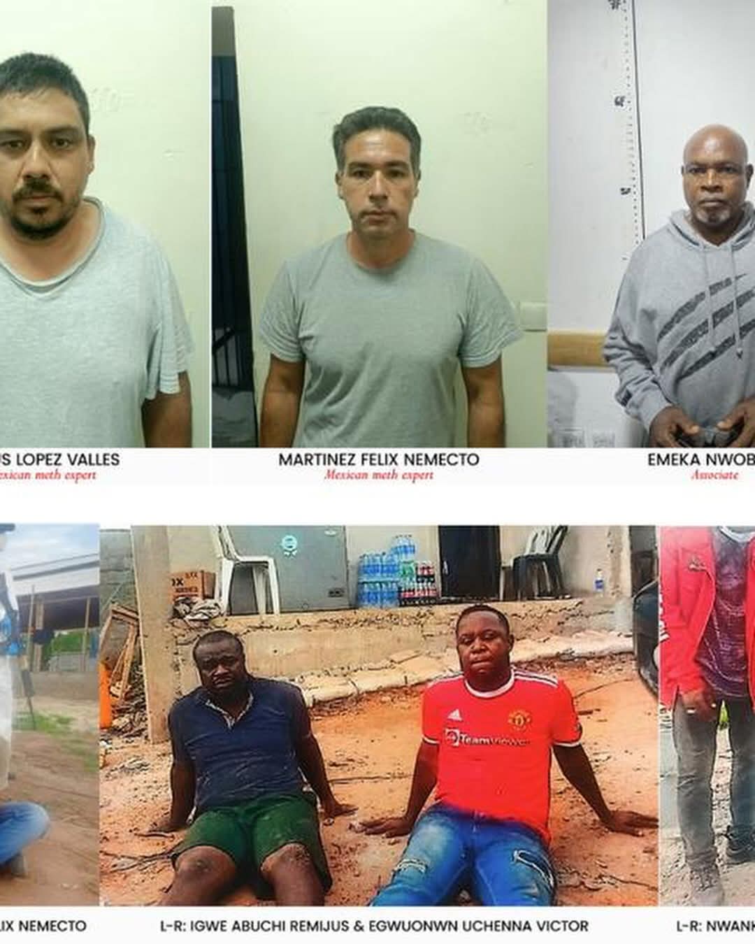 NDLEA Smashes Nigerian-Mexican Meth Cartel, Arrests Baron, Three Mexicans in Record-Breaking Raid