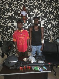 Two Suspected Cultists Nabbed In Delta State Police Raid