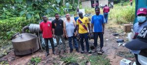 NDLEA Smashes Mexican-Linked Super-Lab Hidden in Oyo Forest (+PHOTOS)