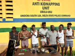 Nine Held As Delta Police Seize Guns, ‘Juju’ Axe in Cult Crackdown